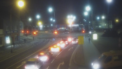 Křižovatka ulic Komenského a Velké Novosady