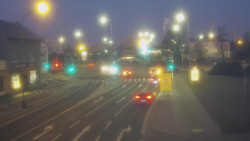 Křižovatka ulic Komenského a Velké Novosady