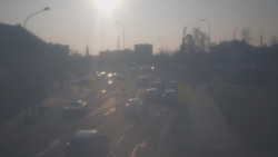 Křižovatka ulic Komenského a Velké Novosady