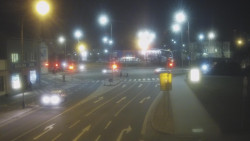 Křižovatka ulic Komenského a Velké Novosady