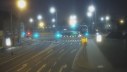 Křižovatka ulic Komenského a Velké Novosady