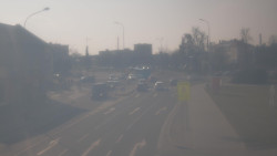 Křižovatka ulic Komenského a Velké Novosady