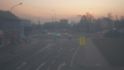 Křižovatka ulic Komenského a Velké Novosady