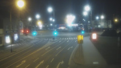 Křižovatka ulic Komenského a Velké Novosady