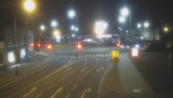 Křižovatka ulic Komenského a Velké Novosady