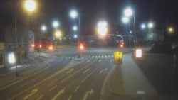 Křižovatka ulic Komenského a Velké Novosady