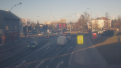 Křižovatka ulic Komenského a Velké Novosady