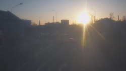 Křižovatka ulic Komenského a Velké Novosady