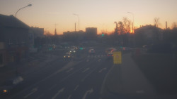 Křižovatka ulic Komenského a Velké Novosady