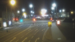 Křižovatka ulic Komenského a Velké Novosady