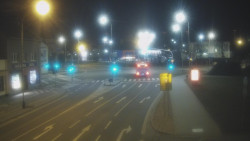 Křižovatka ulic Komenského a Velké Novosady