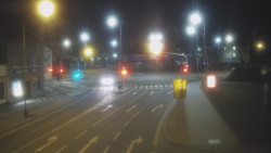 Křižovatka ulic Komenského a Velké Novosady