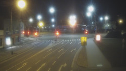 Křižovatka ulic Komenského a Velké Novosady