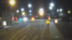 Křižovatka ulic Komenského a Velké Novosady