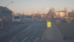 Křižovatka ulic Komenského a Velké Novosady