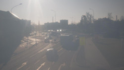 Křižovatka ulic Komenského a Velké Novosady