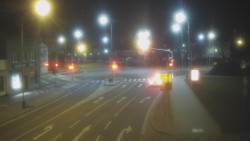 Křižovatka ulic Komenského a Velké Novosady