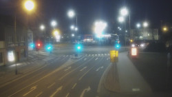 Křižovatka ulic Komenského a Velké Novosady