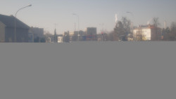 Křižovatka ulic Komenského a Velké Novosady