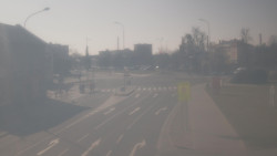 Křižovatka ulic Komenského a Velké Novosady