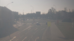 Křižovatka ulic Komenského a Velké Novosady