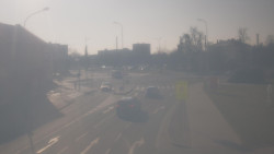 Křižovatka ulic Komenského a Velké Novosady