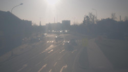 Křižovatka ulic Komenského a Velké Novosady