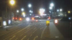 Křižovatka ulic Komenského a Velké Novosady