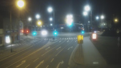 Křižovatka ulic Komenského a Velké Novosady