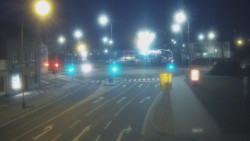 Křižovatka ulic Komenského a Velké Novosady