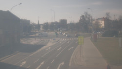 Křižovatka ulic Komenského a Velké Novosady