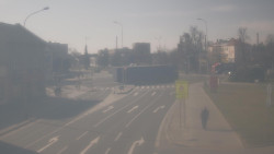 Křižovatka ulic Komenského a Velké Novosady