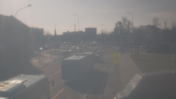 Křižovatka ulic Komenského a Velké Novosady