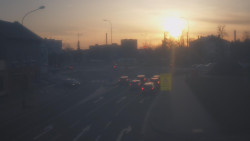 Křižovatka ulic Komenského a Velké Novosady