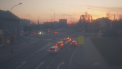 Křižovatka ulic Komenského a Velké Novosady