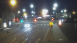 Křižovatka ulic Komenského a Velké Novosady