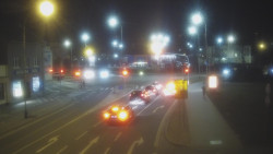 Křižovatka ulic Komenského a Velké Novosady