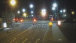 Křižovatka ulic Komenského a Velké Novosady