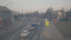 Křižovatka ulic Komenského a Velké Novosady