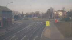 Křižovatka ulic Komenského a Velké Novosady