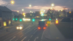 Křižovatka ulic Komenského a Velké Novosady