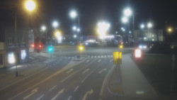 Křižovatka ulic Komenského a Velké Novosady