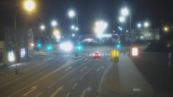 Křižovatka ulic Komenského a Velké Novosady