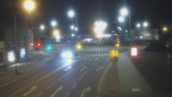 Křižovatka ulic Komenského a Velké Novosady