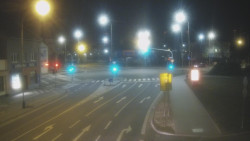 Křižovatka ulic Komenského a Velké Novosady