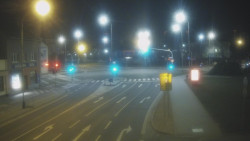 Křižovatka ulic Komenského a Velké Novosady