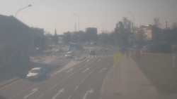 Křižovatka ulic Komenského a Velké Novosady