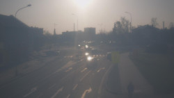 Křižovatka ulic Komenského a Velké Novosady