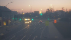 Křižovatka ulic Komenského a Velké Novosady