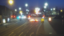 Křižovatka ulic Komenského a Velké Novosady